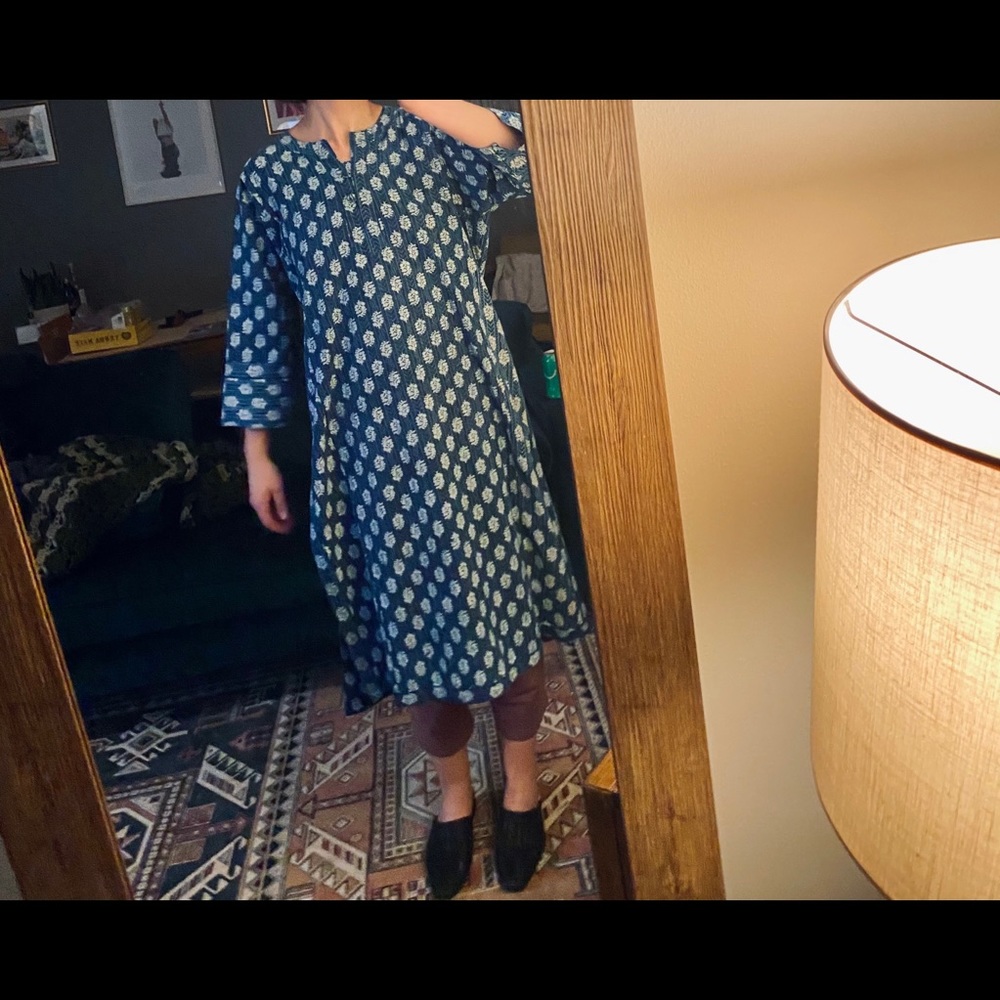 Patterned Long Tunic. - image 4